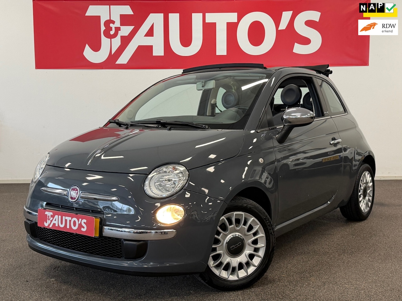 Fiat 500 C - 1.0 TwinAir Pop 1.0 TwinAir Pop, NAVIGATIE, ECC AIRCO, CITY POWER - AutoWereld.nl