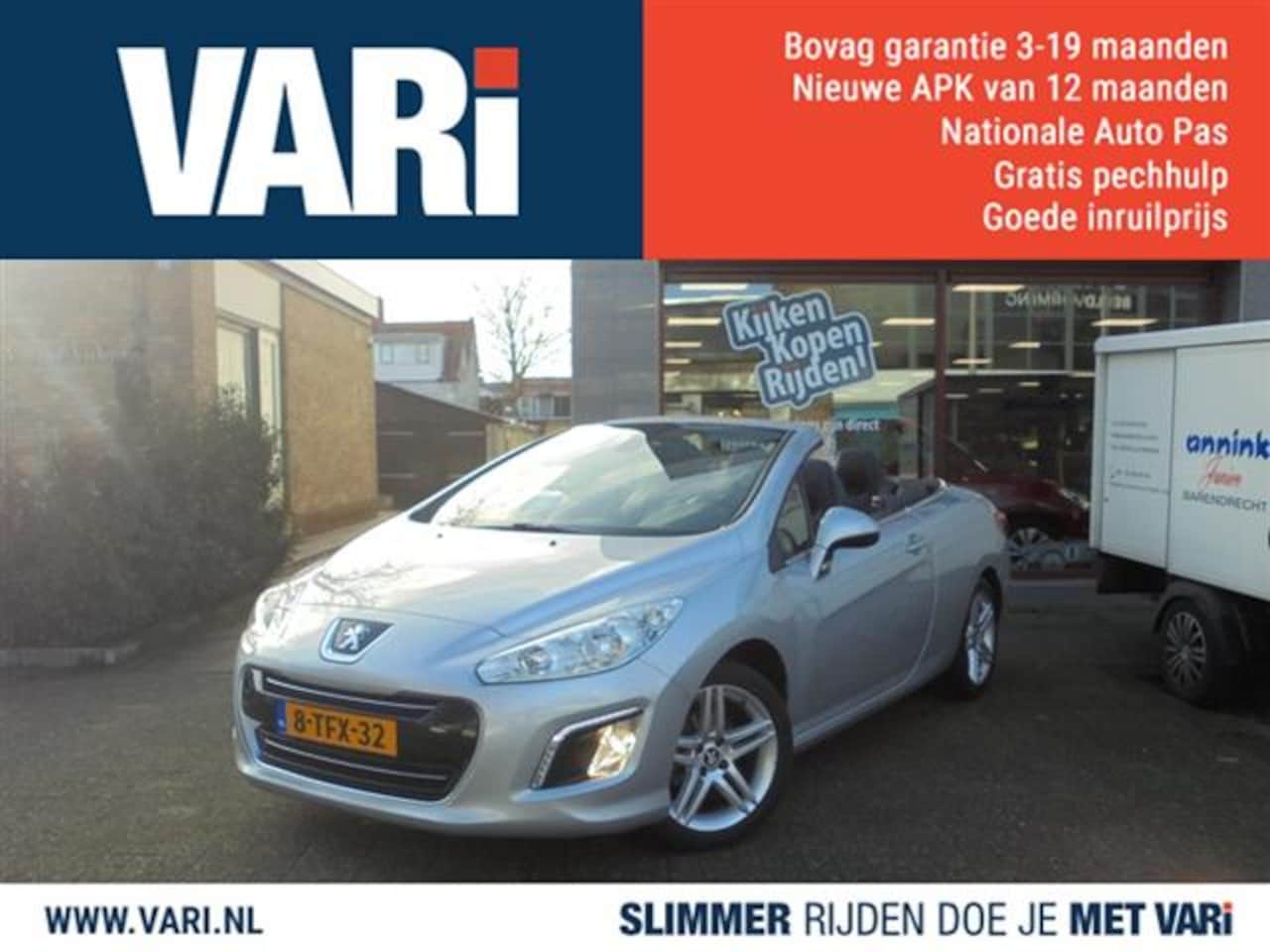 Peugeot 308 CC - 1.6 VTi Sport Pack 1.6 VTI Sport Pack - AutoWereld.nl