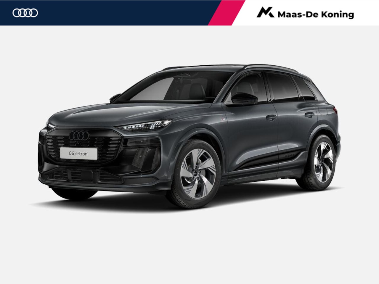 Audi Q6 e-tron - S edition 83 kWh 252 PK · Adaptieve luchtvering · Glazen panoramadak · Tech pro - AutoWereld.nl