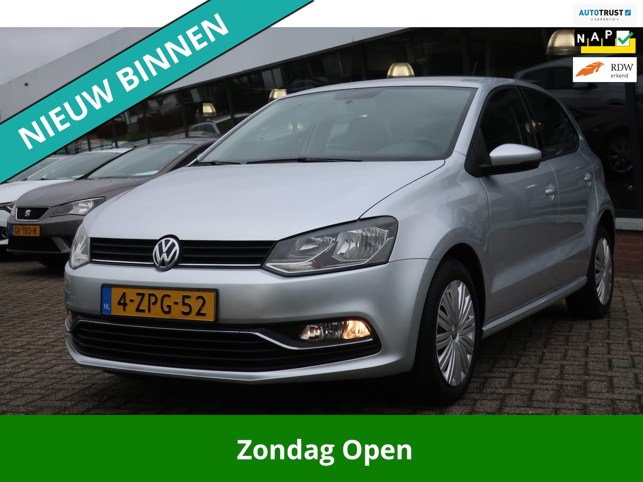 Volkswagen Polo - 1.2 TSI Comfortline 2e EIG_NAVI_CRUIS_DOH_NAP. - AutoWereld.nl