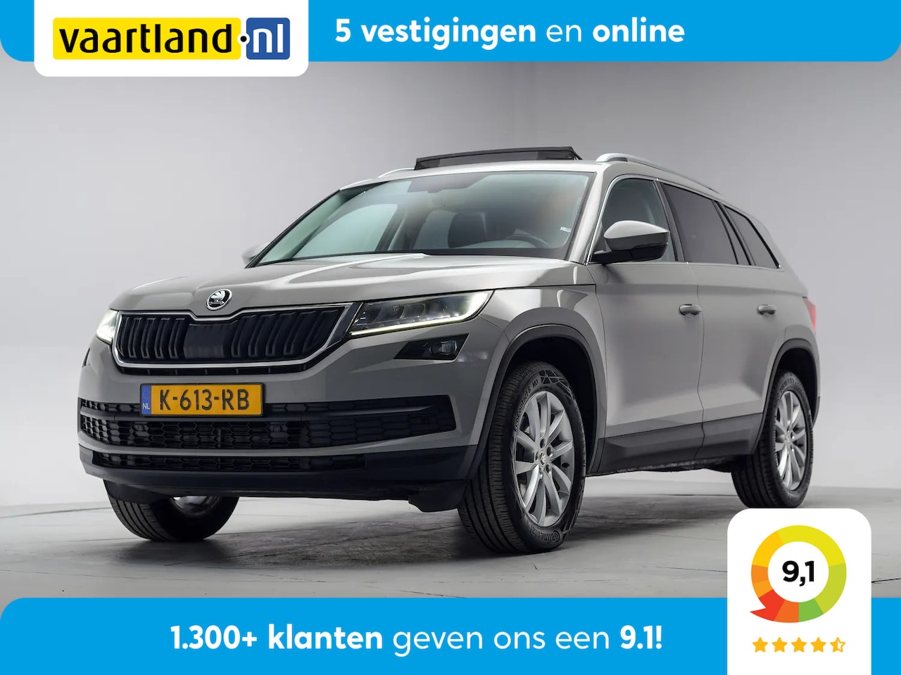 Skoda Kodiaq - 1.5 TSI 150pk Business Edition Plus Aut. [ Panorama Trekhaak Navi Apple / Android Half led - AutoWereld.nl