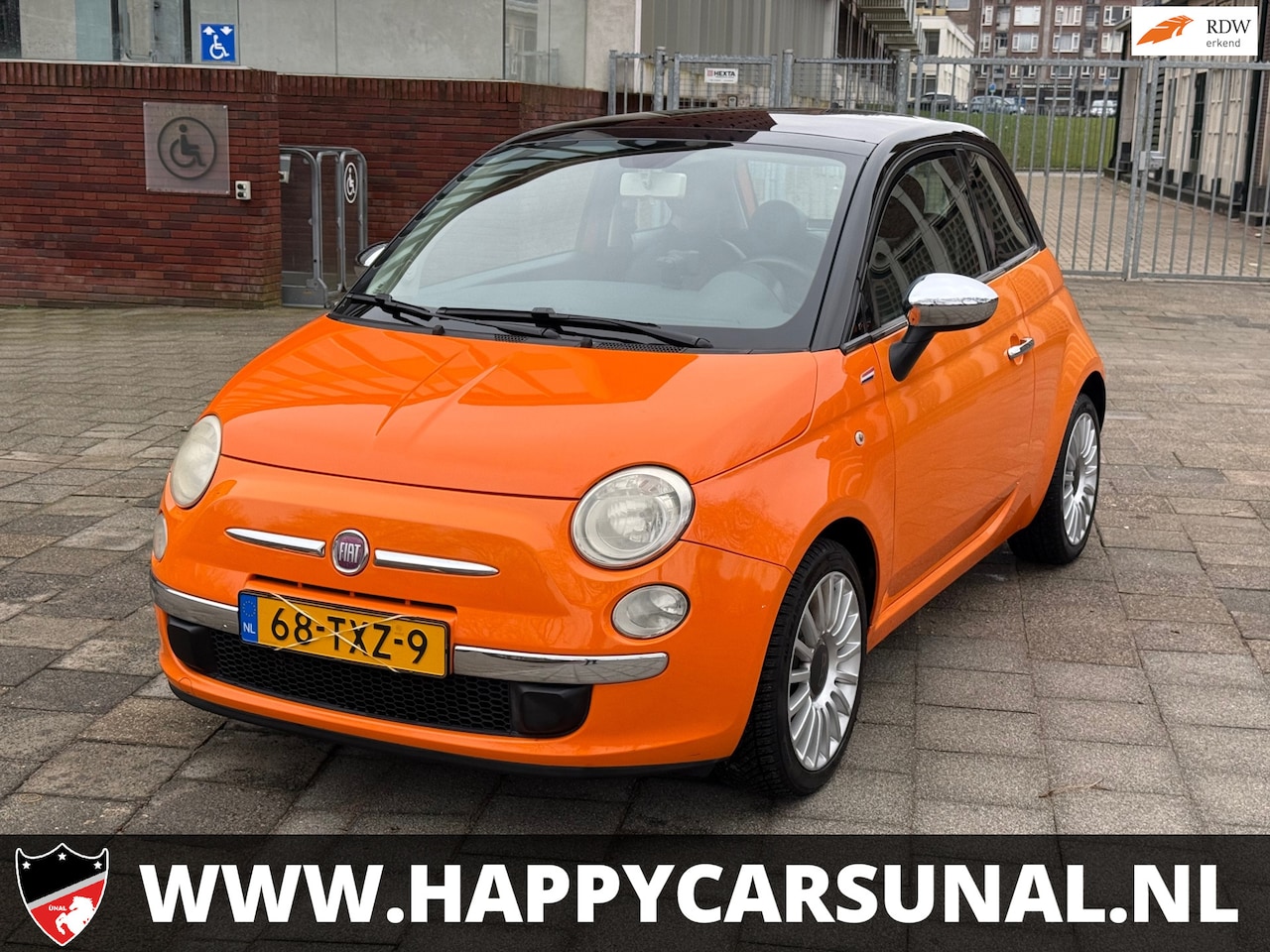 Fiat 500 - 0.9 TwinAir Lounge 0.9 TwinAir Lounge, NIEUWE APK, AIRCO - AutoWereld.nl