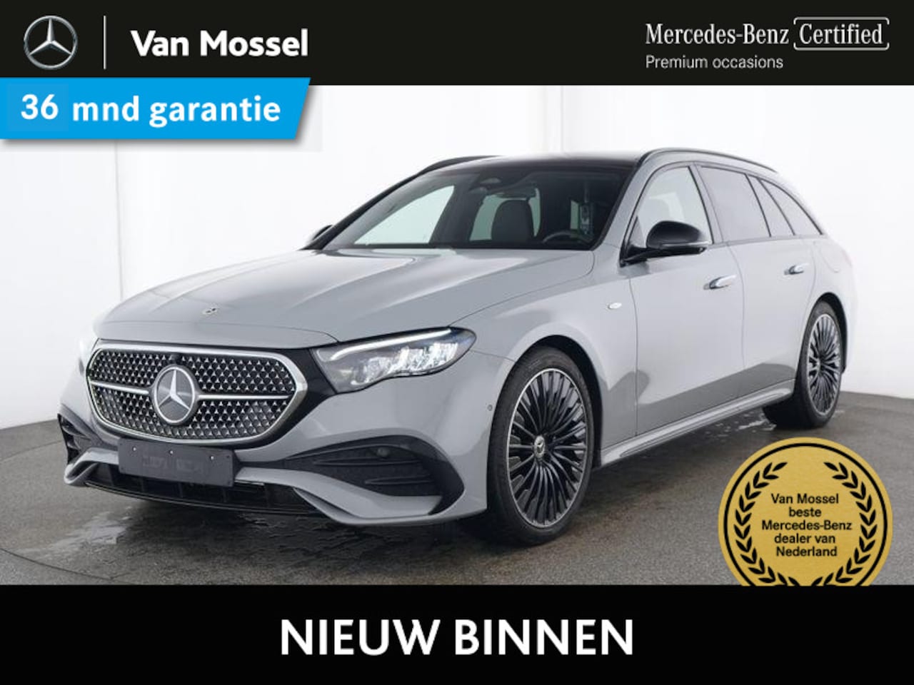 Mercedes-Benz E-klasse Estate - 300 e Business Solution AMG / Superscreen / Burmester 4d / 360Graden-Camera / Night-Pakket - AutoWereld.nl