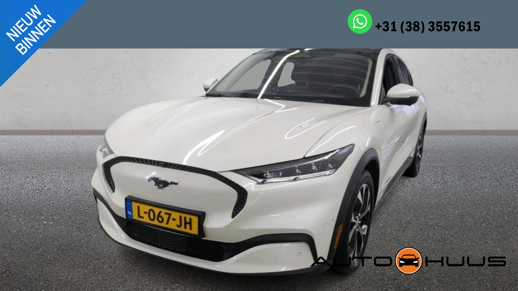 Ford Mustang Mach-E - RWD 75 kWh Technology+ | Trekhaak | Panorama | Leder | B&O Sound | - AutoWereld.nl