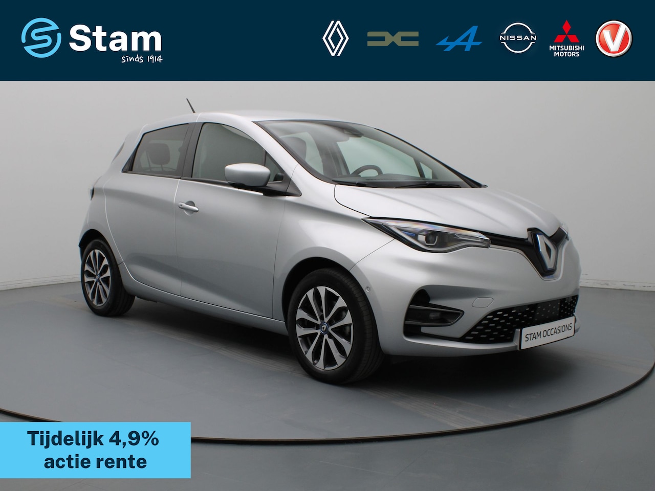 Renault Zoe - R135 Intens 52 kWh Camera | Cruise | Navi | Parkeersens. v+a | Stoel-/stuurverw. - AutoWereld.nl