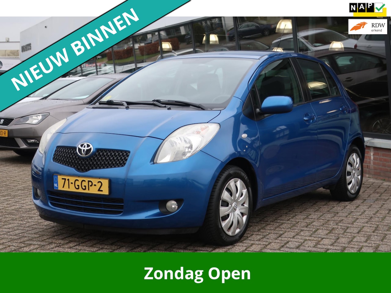 Toyota Yaris - 1.3 VVTi Sol 2e EIG_AIRCO_NAP. - AutoWereld.nl