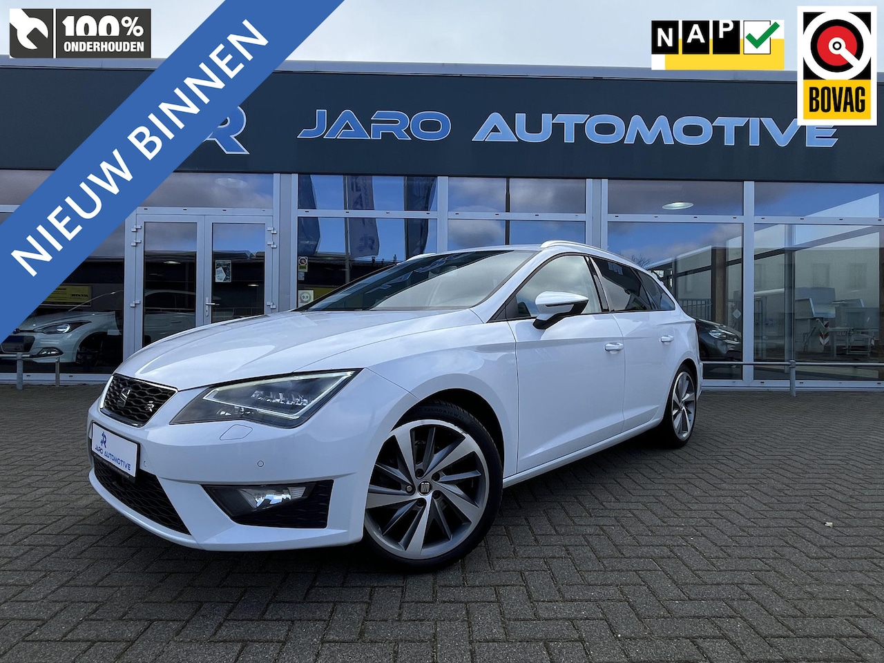 SEAT Leon ST - 1.4 EcoTSI FR Connect | FULL OPTIONS | Panoramadak | Lane assist | ACC | Camera | winterpa - AutoWereld.nl