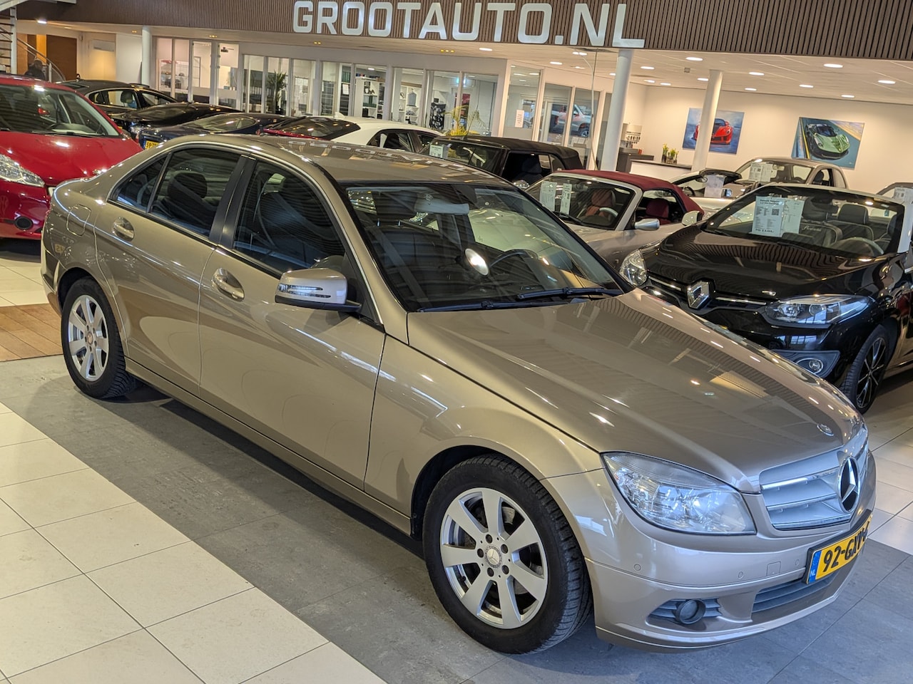 Mercedes-Benz C-klasse - 180 Kompressor Business Class Automaat Airco, Cruise Control, Stuurbekrachtiging - AutoWereld.nl