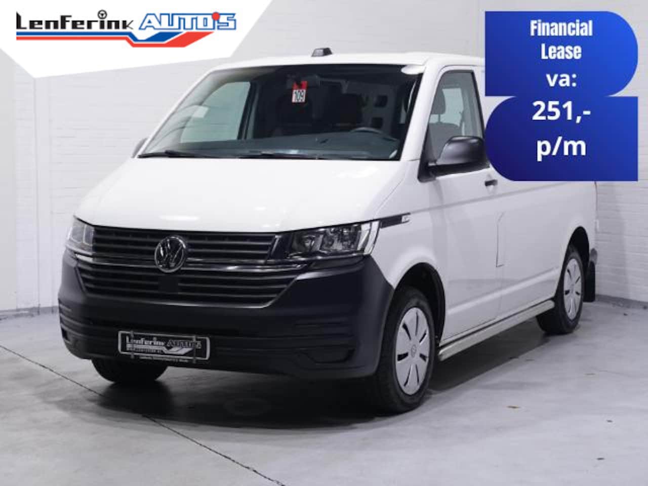 Volkswagen Transporter - 2.0 TDI 110 pk L1H1 Navi, Camera, Airco Laadruimte Pakket, 3-Zits - AutoWereld.nl