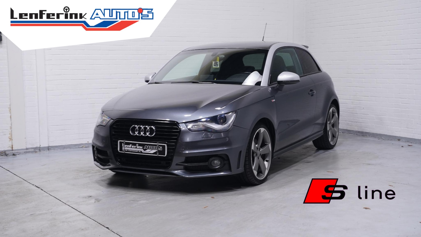 Audi A1 - 1.4 TFSI S edition 2e eigenaar lederen-sportstoelen navigatie xenon PDC v+a 18"lichtmetale - AutoWereld.nl