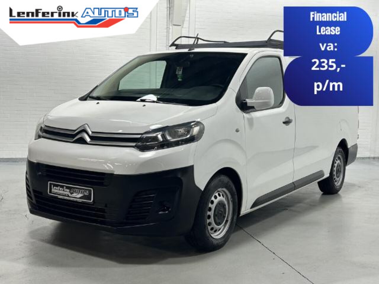 Citroën Jumpy - 2.0 BlueHDI 120 pk XL L3 Navi, Imperiaal met Trap Airco, Cruise Control, Laadruimte Pakket - AutoWereld.nl