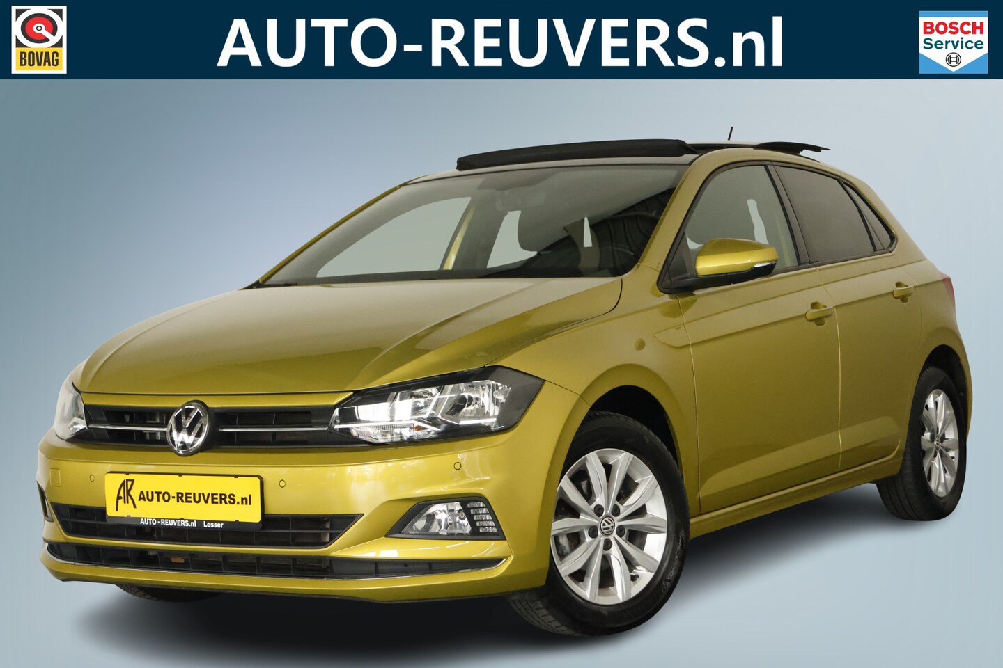 Volkswagen Polo - 1.0 TSI Highline / Panorama / Opendak / CarPlay / ACC / Clima / Trekhaak - AutoWereld.nl