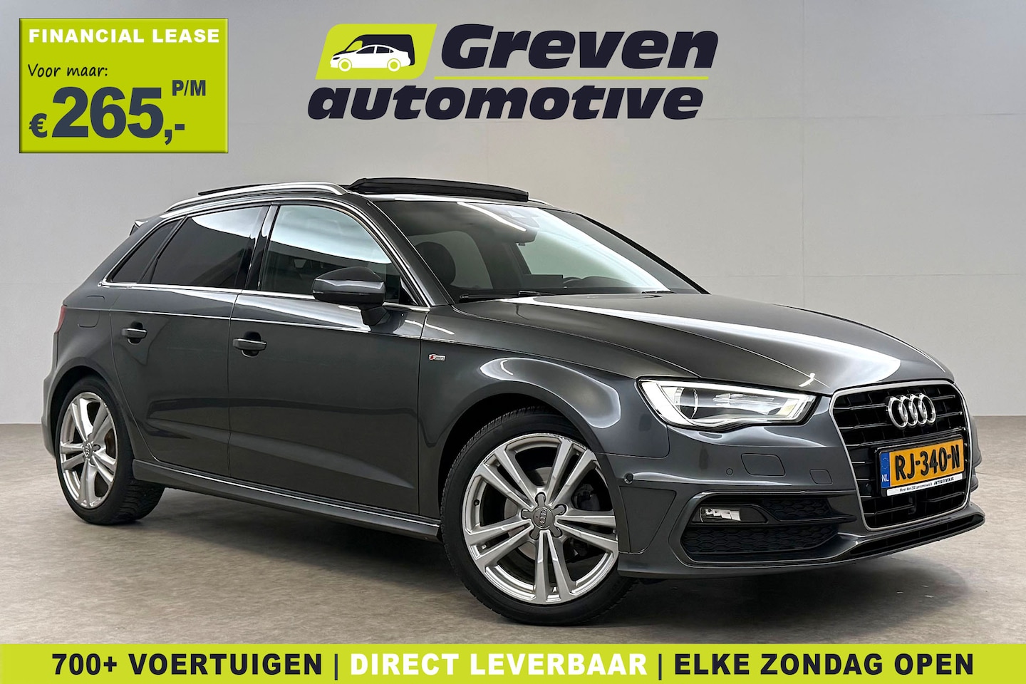Audi A3 Sportback - 1.4 TFSI S-line 150PK | Pano | Adap. Cruise | Clima | Navi | Keyless | Stoelverw. | Trekh. - AutoWereld.nl