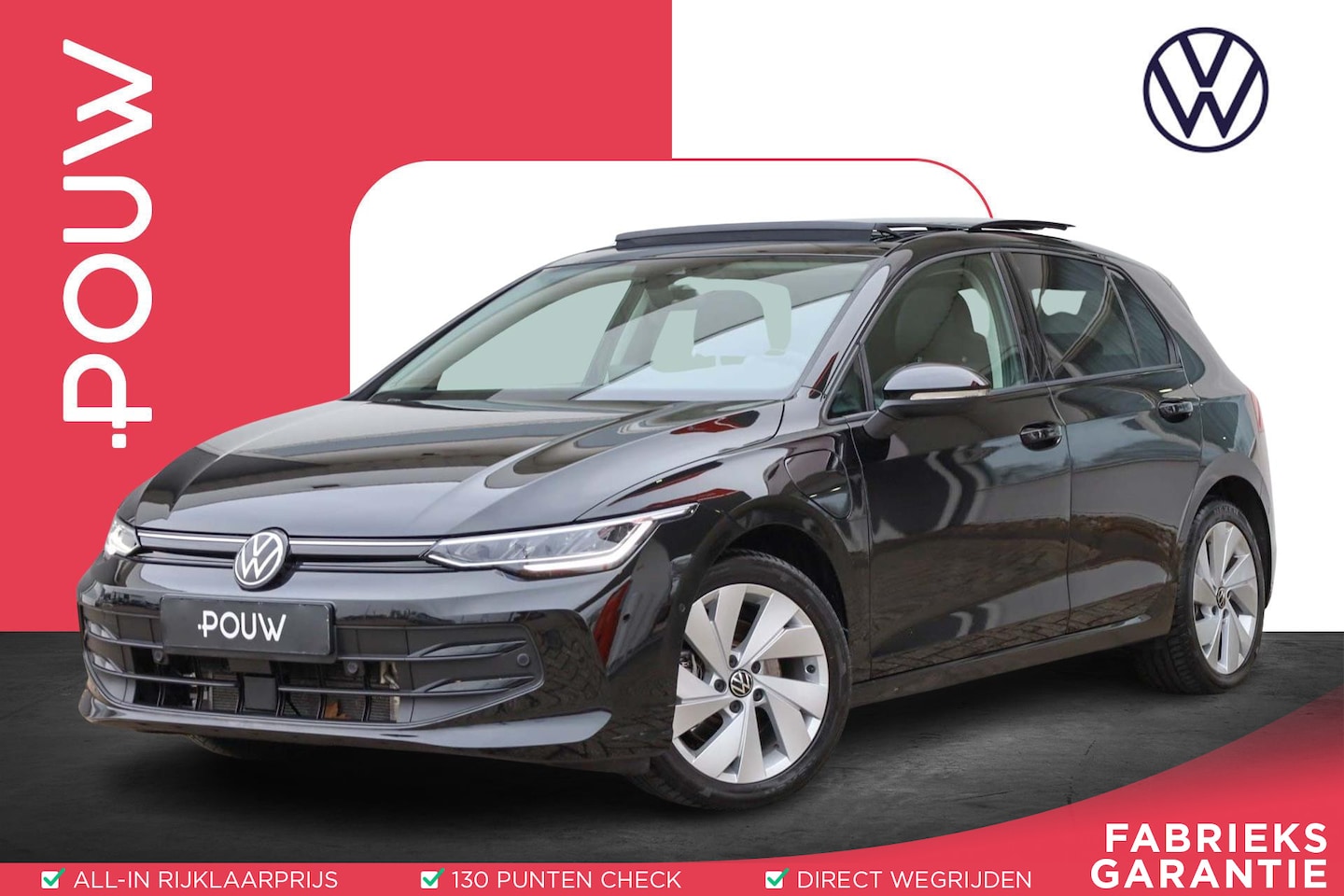 Volkswagen Golf - 1.5 eHybrid 204pk Life Edition | Panoramadak | Stoel & Stuurverwarming | Trekhaak - AutoWereld.nl