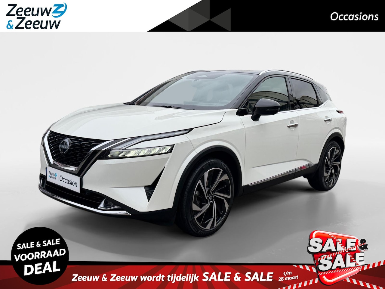 Nissan Qashqai - 1.3 MHEV Xtronic Tekna Plus | Trekhaak | Nette Auto | Lage kilometers | Pano | Massage | S - AutoWereld.nl