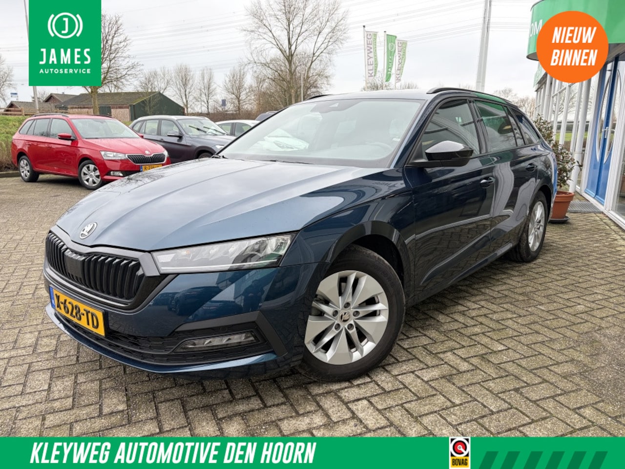 Skoda Octavia Combi - 1.0 TSI Bns Edition, Aut, Nav, Carplay, Stoel en Stuurverwarming - AutoWereld.nl