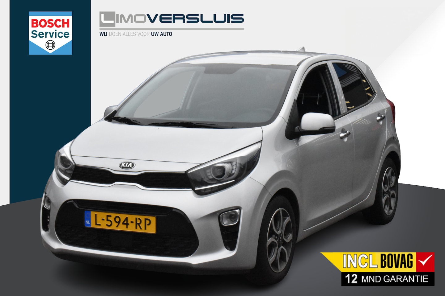Kia Picanto - 1.0 DPi DynamicPlusLine Automaat | 100% Dealer onderhouden | Navi | Camera | 12 mnd BOVAG - AutoWereld.nl
