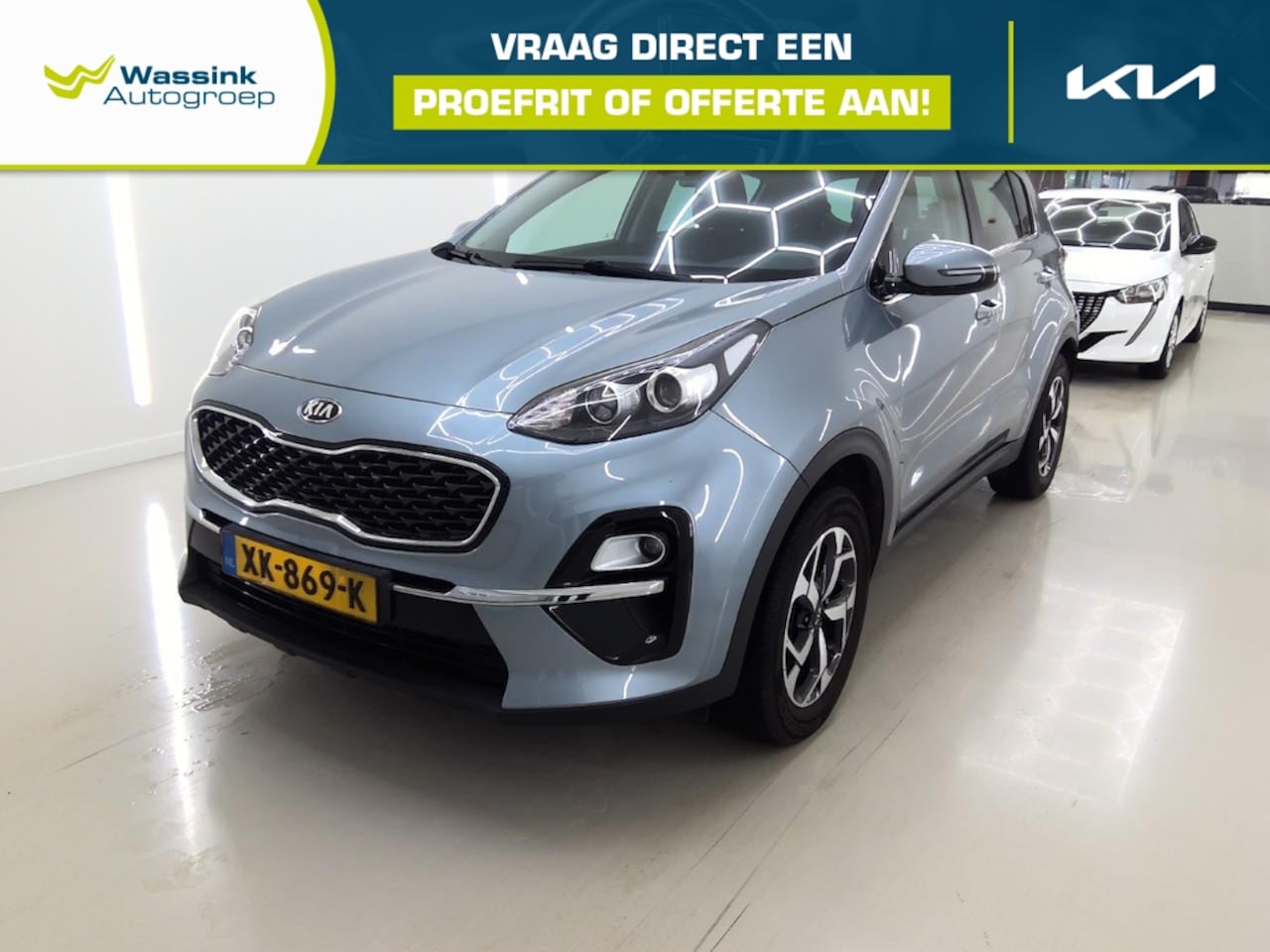 Kia Sportage - 1.6 GDi 132pk DynamicLine | Trekhaak | LMV | Navigatie - AutoWereld.nl