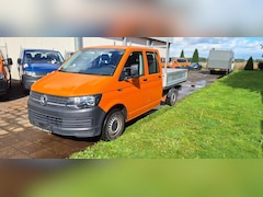 Volkswagen Transporter - 2.0 TDI L2H1 DC Comfortline VW  Transporter Pick Up dubbel cabine T6 Euro 6