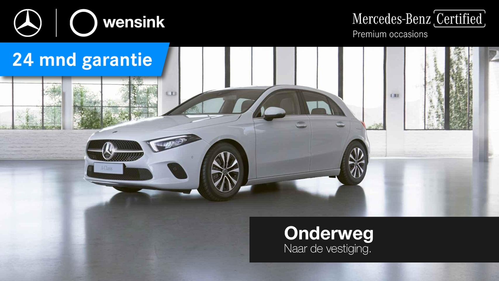 Mercedes-Benz A-klasse - 180 Business Solution | Trekhaak | Stoelverwarming | Widescreen | Achteruitrijcamera | - AutoWereld.nl
