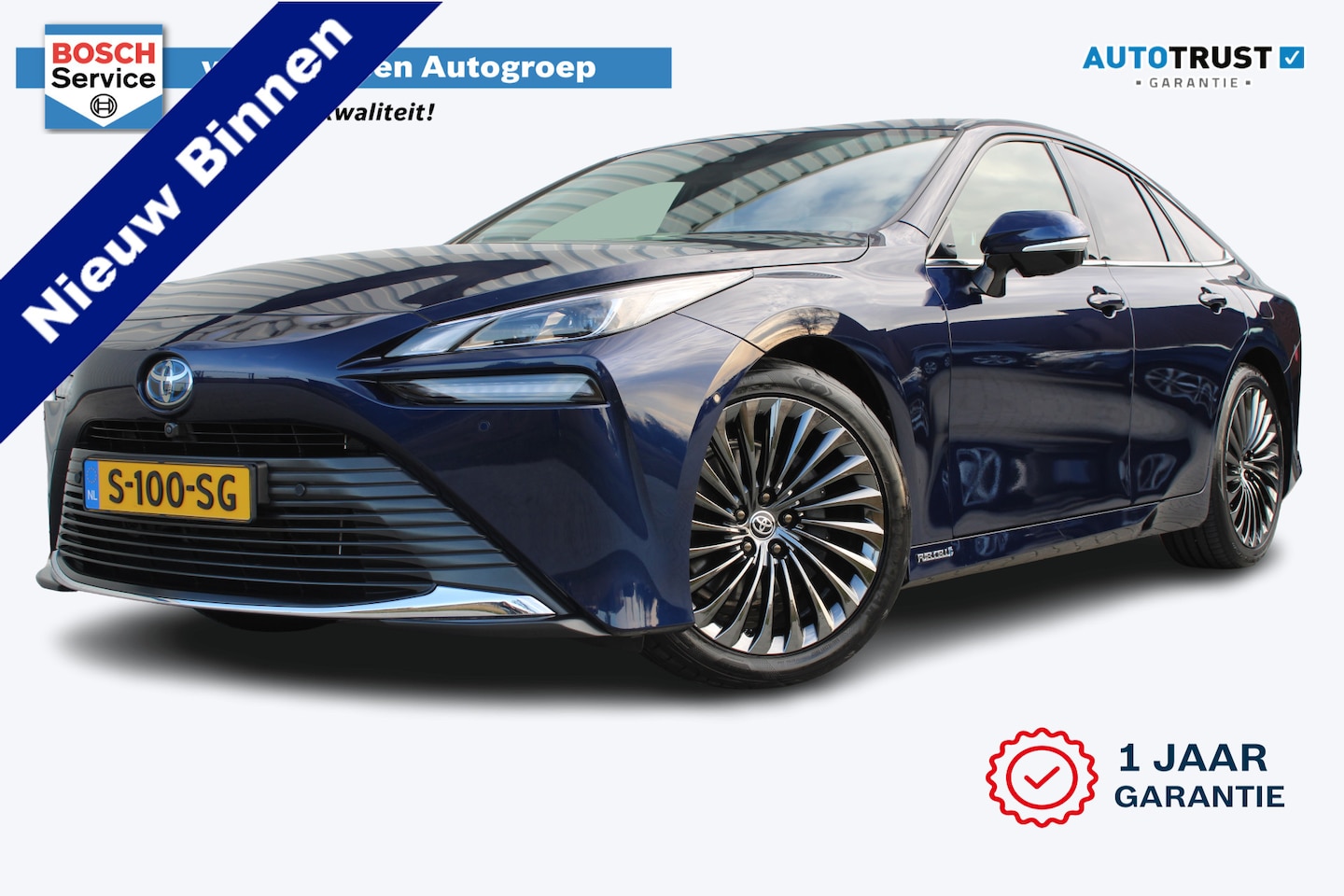 Toyota Mirai - Prestige | Incl. 12 maanden garantie | Head-up display | Stoelverwarming + ventilatie voor - AutoWereld.nl
