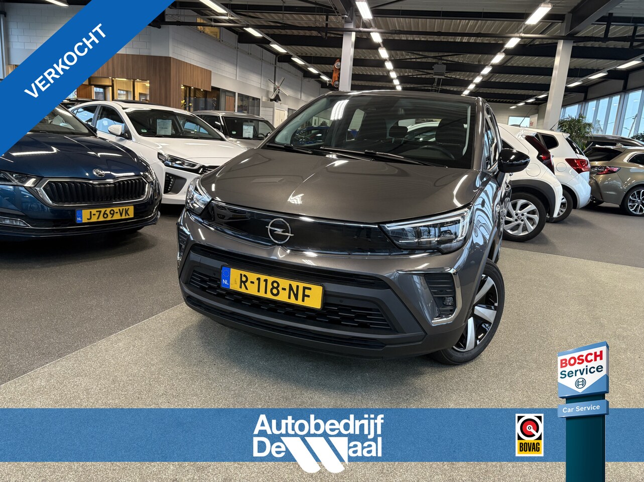 Opel Crossland - 1.2 T 130pk Elegance Automaat CAMERA/CLIMA/CARPLAY/TREKHAAK/WINTERPACK - AutoWereld.nl