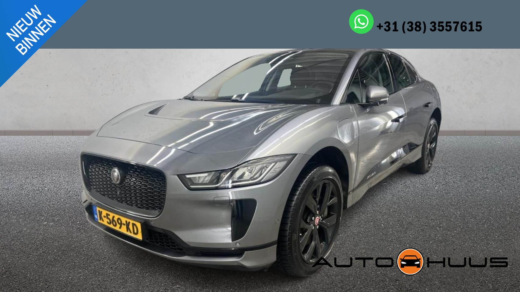 Jaguar I-PACE - EV320 S Business Pack 90 kWh | Navi | Camera | - AutoWereld.nl