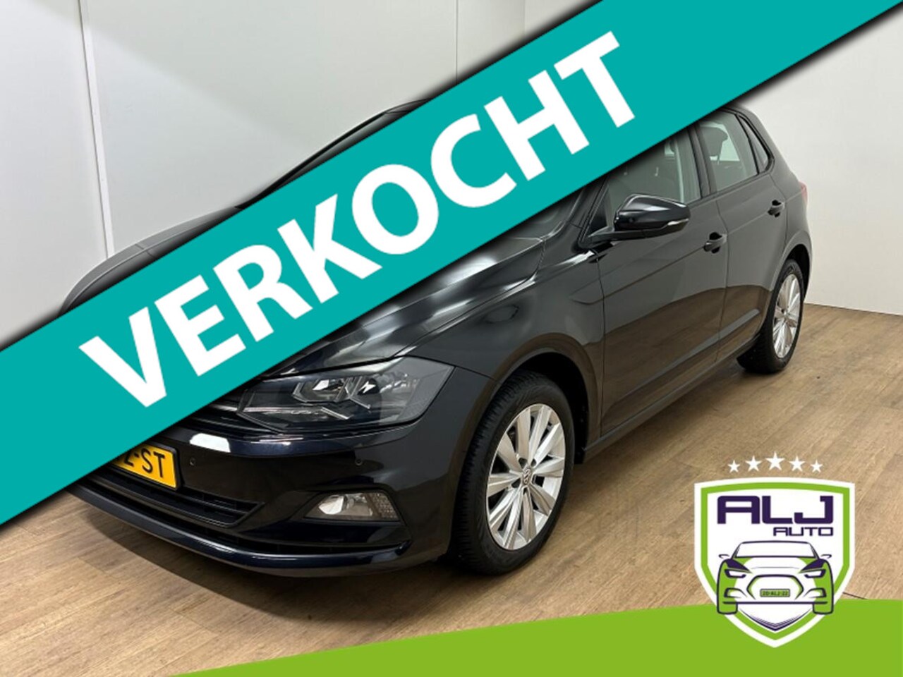 Volkswagen Polo - Occasion 1.0 TSI Highline | Zwart | Tweedehands Volkswagen Polo | Stoelverwarming | Airco - AutoWereld.nl