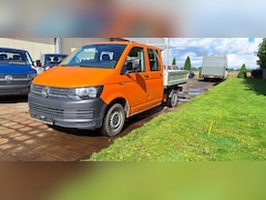 Volkswagen Transporter - 2.0 TDI L2H1 DC Comfortline Plus VW Transporter Pick Up Dubbel cabine T6  Euro 6