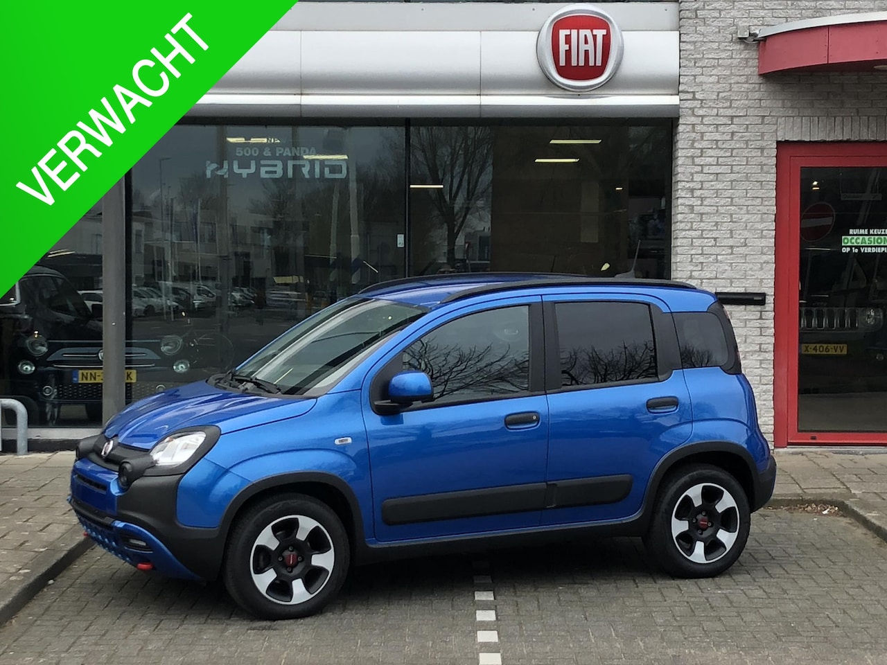 Fiat Panda - 1.0 Hybrid Cross AIRCO|APPLE/ANDROID|BLUETOOTH|PDC - AutoWereld.nl