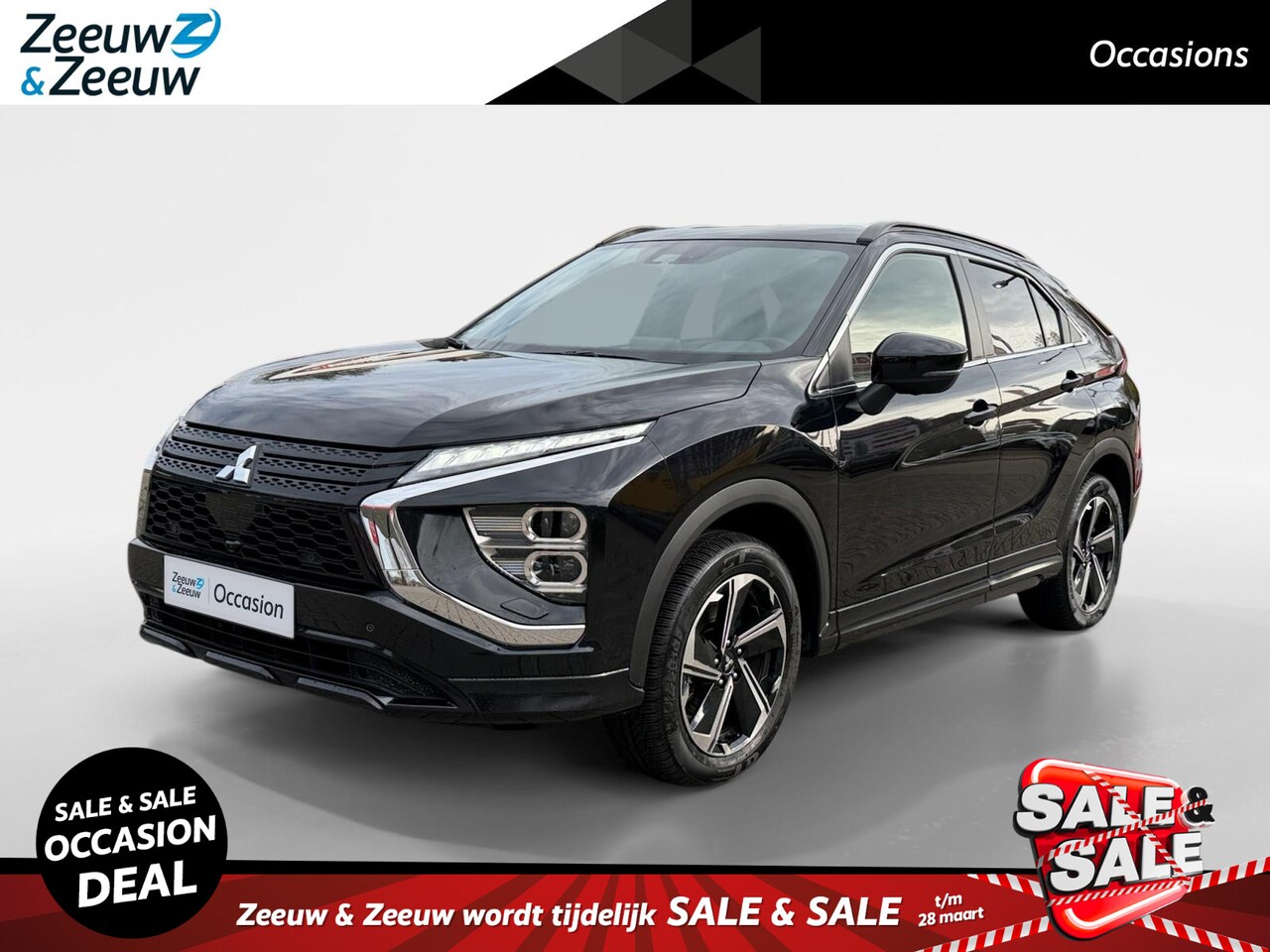 Mitsubishi Eclipse Cross - 2.4 PHEV Intense+ Apple Carplay/Android Auto , stoel en stuurverwarming , camera , tel , c - AutoWereld.nl