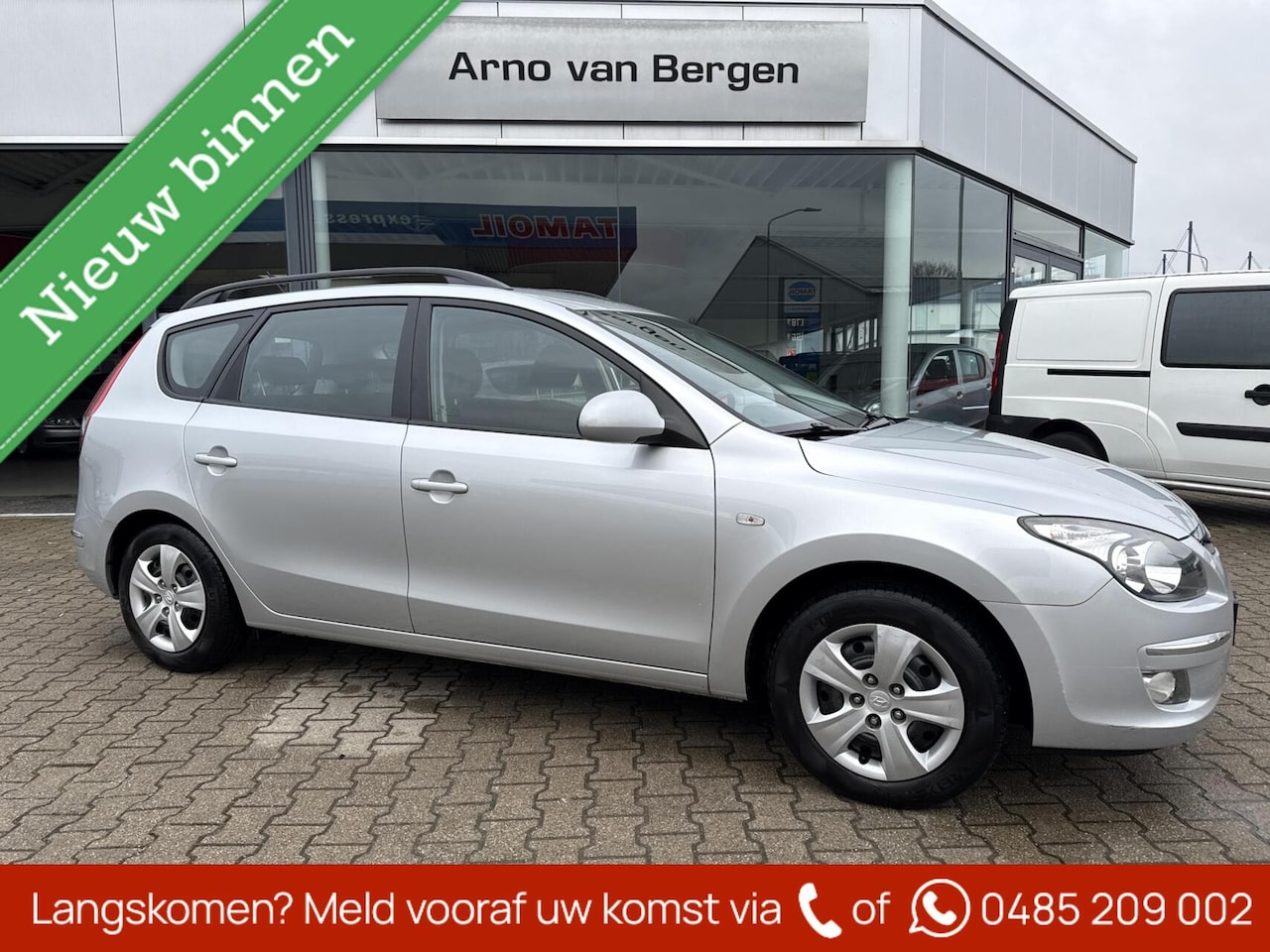 Hyundai i30 CW - 1.6i Dynamic 1.6i Dynamic, climatronic, pdc, trekhaak, USB, AUX, isofix, nieuwe distributieset. - AutoWereld.nl