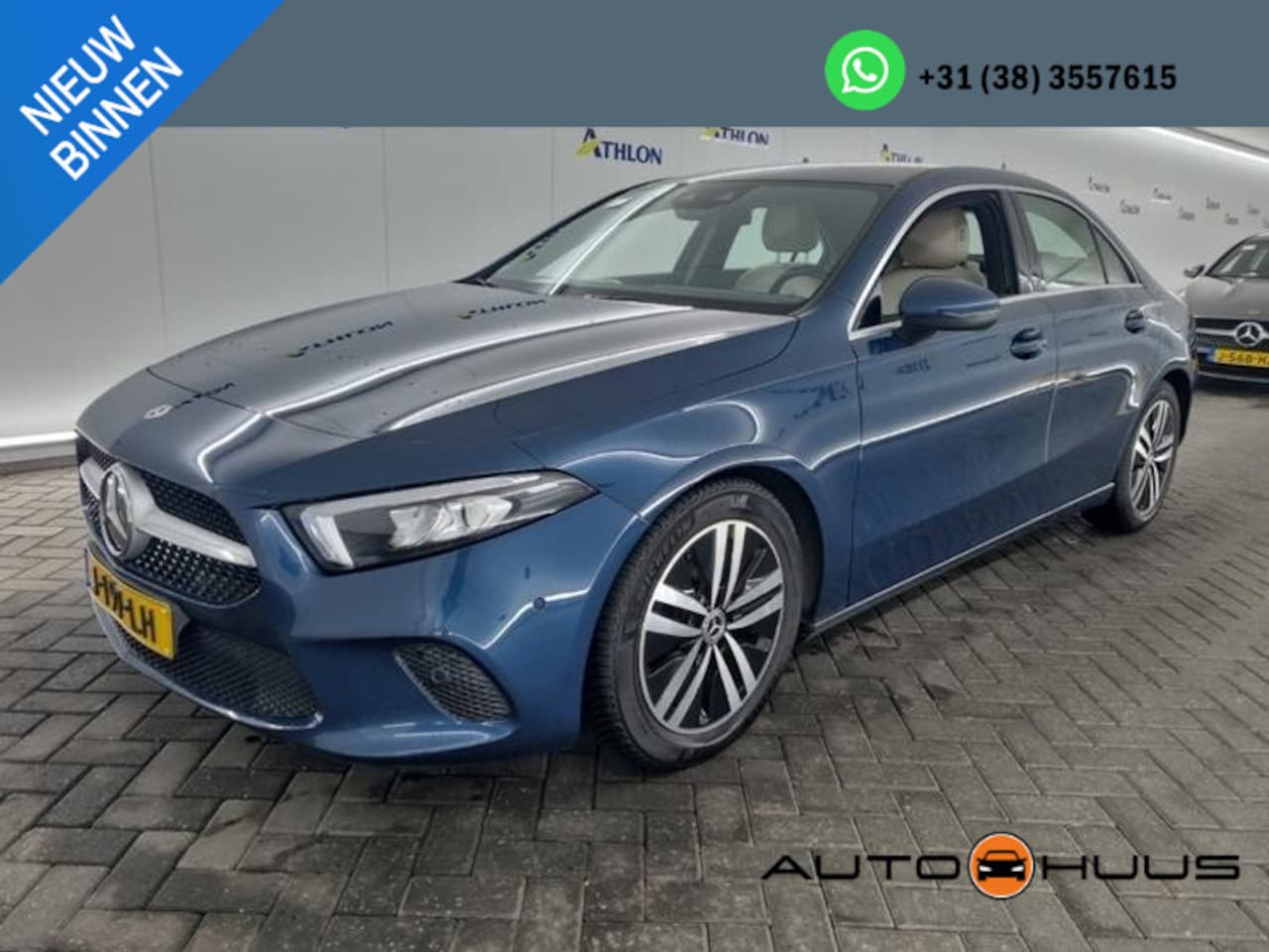 Mercedes-Benz A-klasse - 180d Business Sol. Luxury Line | Navi | Camera | Sfeer Verlichting - AutoWereld.nl