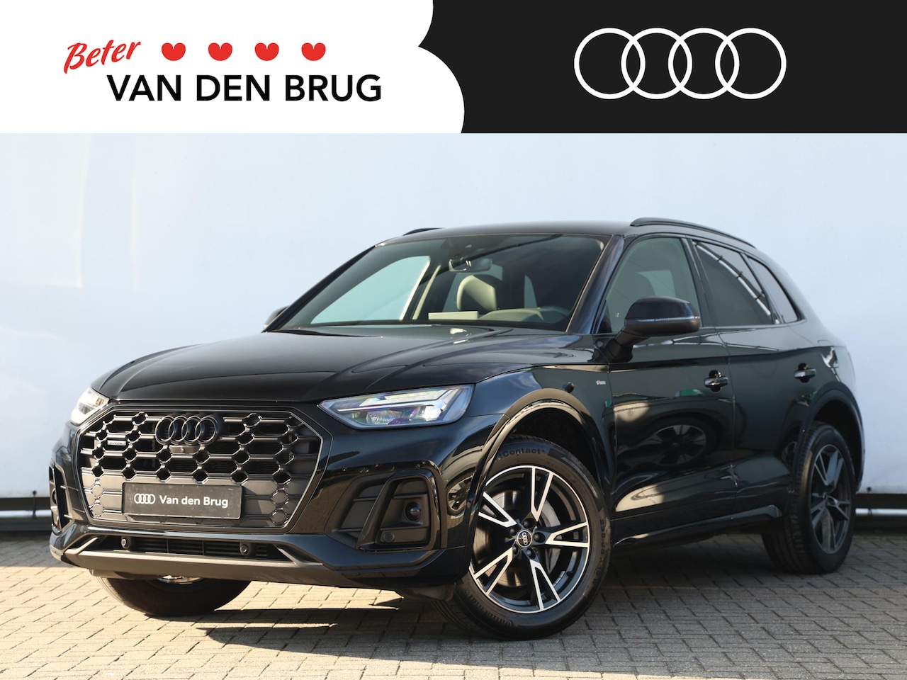 Audi Q5 - 50 TFSI e S edition | Trekhaak | Leder | 360° camera | Ambient Light | Stoelverwarming v+a - AutoWereld.nl