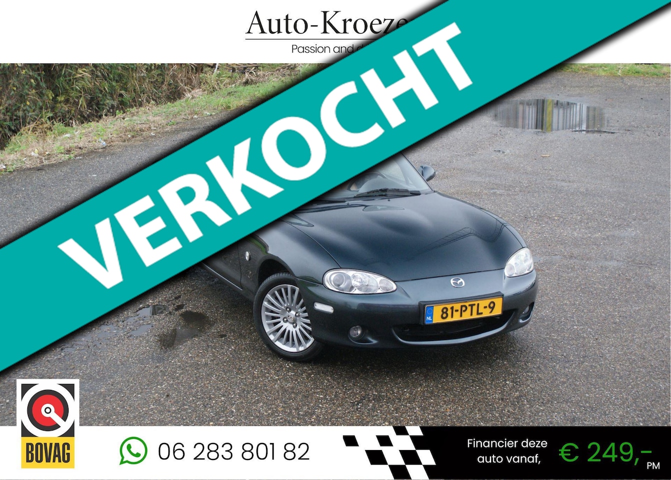 Mazda MX-5 - 1.8 SVT Dynamic | Stoel verwarming | Airco | - AutoWereld.nl
