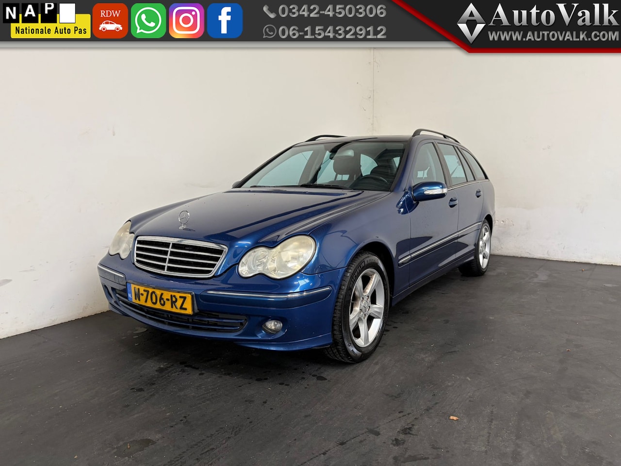 Mercedes-Benz C-klasse Combi - 180 Trekhaak. 03-2027 APK! - AutoWereld.nl