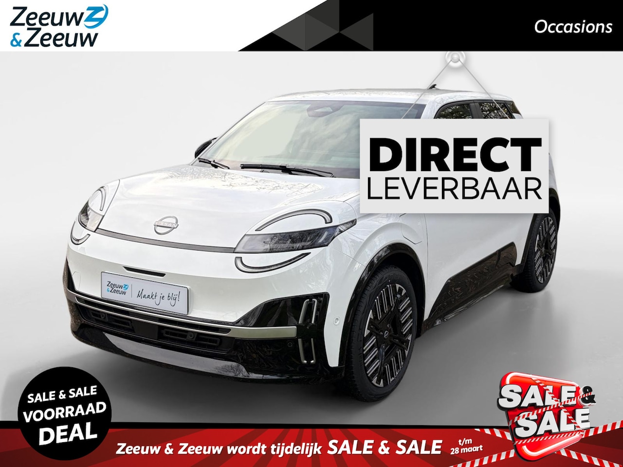 Nissan Micra - ADVANCE 52 kWh Demo direct beschikbaar ,  Apple Carplay/Android Auto , stoel en stuurverwa - AutoWereld.nl