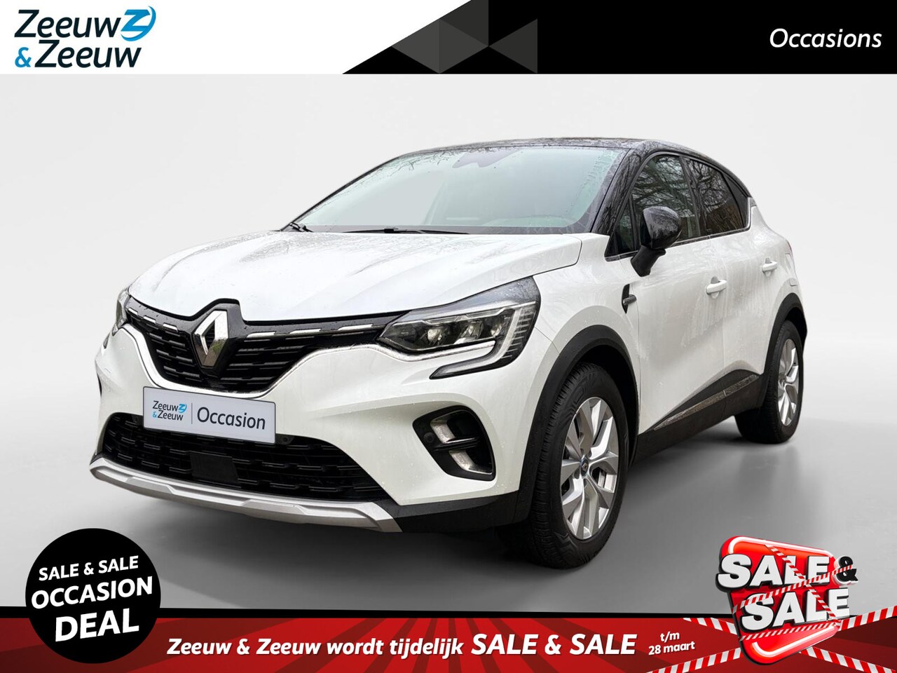 Renault Captur - 1.6 E-Tech Plug-in Hybrid 160 Intens Apple Carplay/Android Auto , achteruitrijcamera , ele - AutoWereld.nl