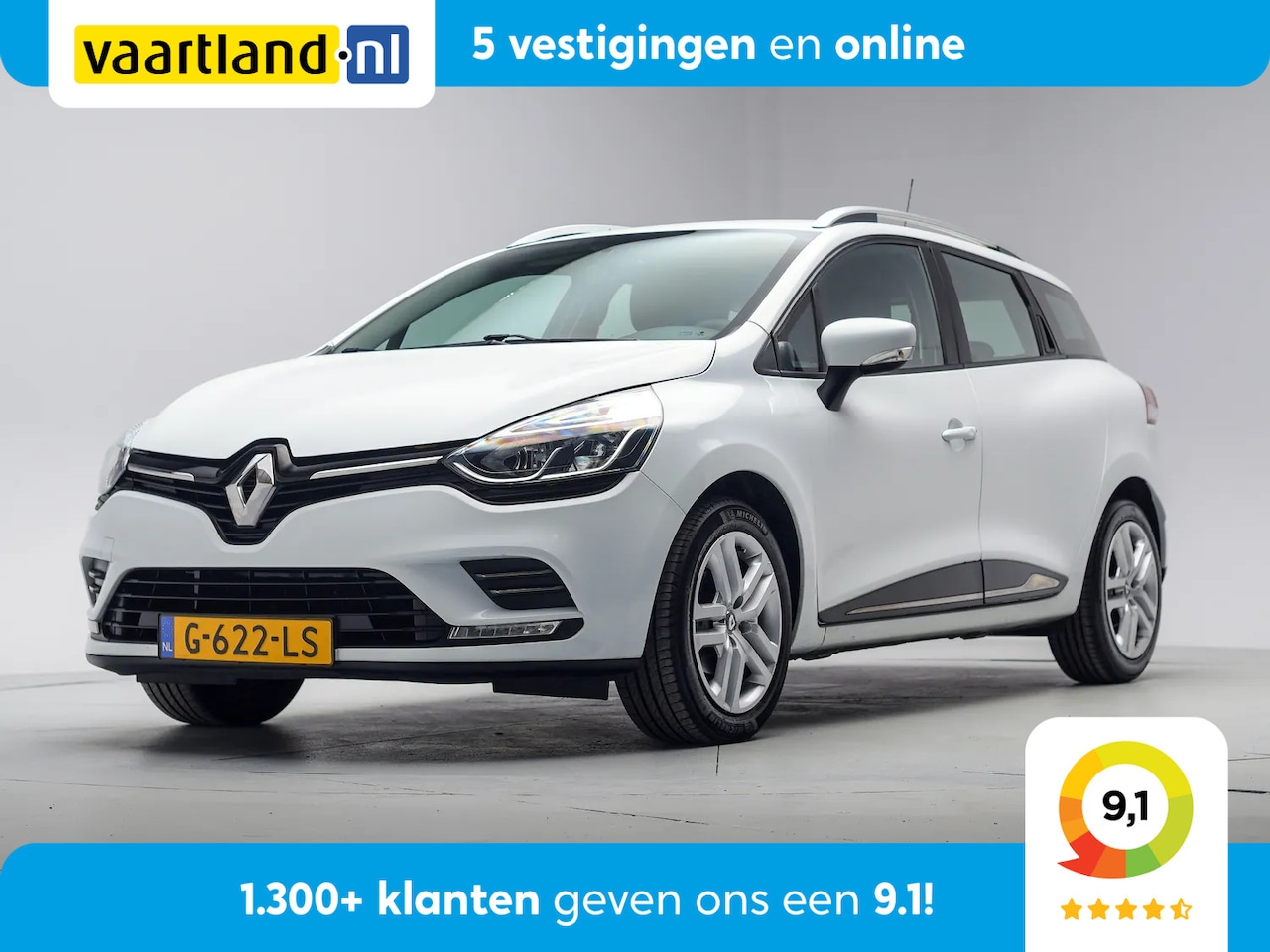 Renault Clio Estate - 0.9 TCe Zen [ Navigatie Airco Cruise ] - AutoWereld.nl