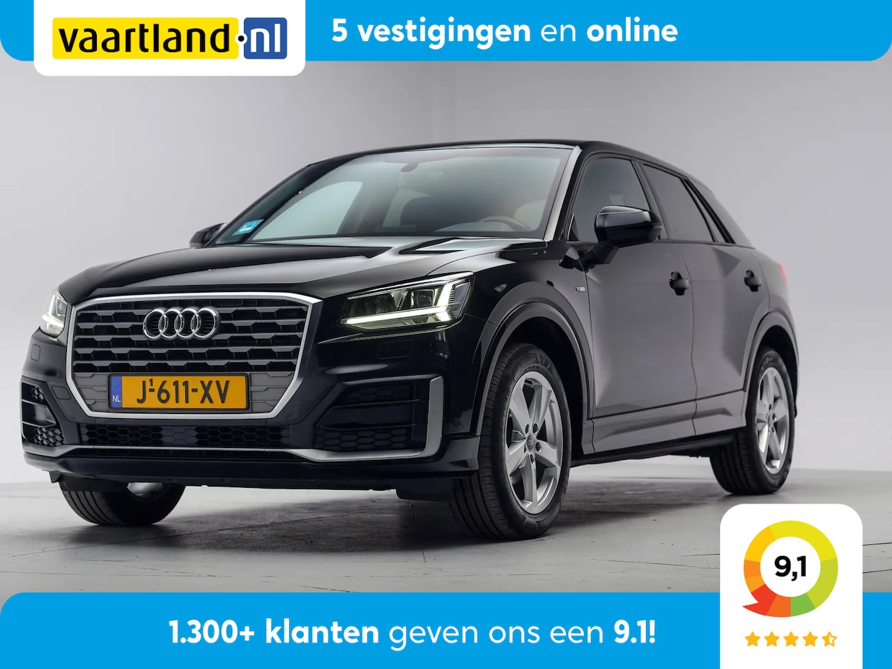 Audi Q2 - 35 TFSI 150pk S Edition Aut. [ LED Navi Half-leder Clima ] - AutoWereld.nl