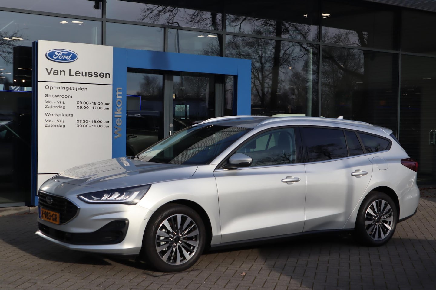 Ford Focus Wagon - 125PK HYBRID TITANIUM-X VIRTUAL-COCKPIT B&O AUDIO CLIMA P-SENSOREN 17"LMV LED CAMERA WINTE - AutoWereld.nl