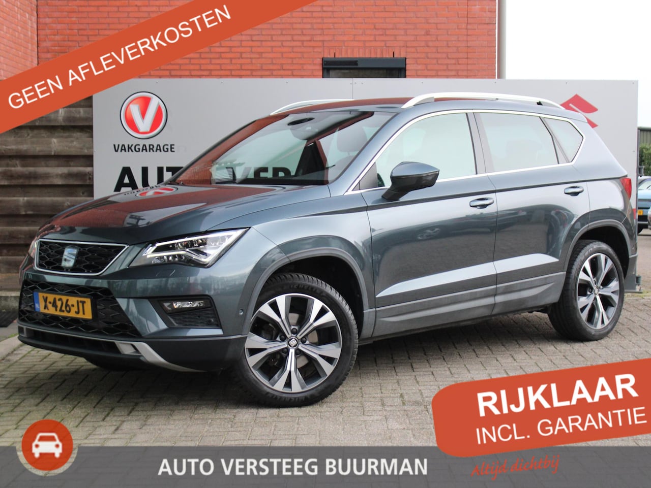 SEAT Ateca - 1.5 TSI Xcellence Business Intense Automaat, Achteruitrijcamera, Elektr. Achterklep, Dodeh - AutoWereld.nl