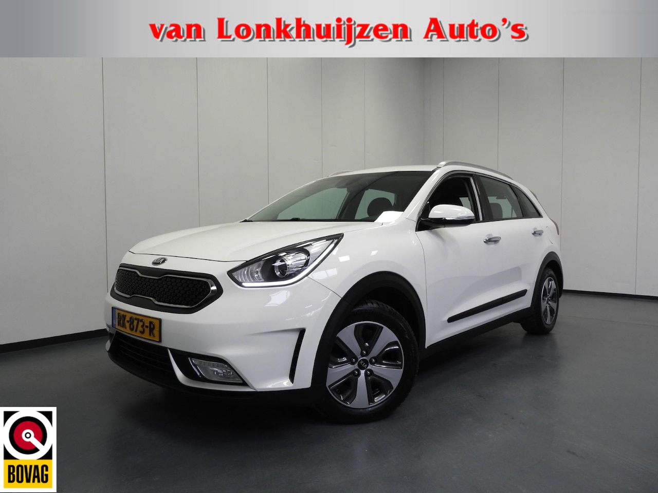 Kia Niro - 1.6 GDi Hybrid DynamicLine NAVI/CAMERA/TREKHAAK/16"LMV! - AutoWereld.nl
