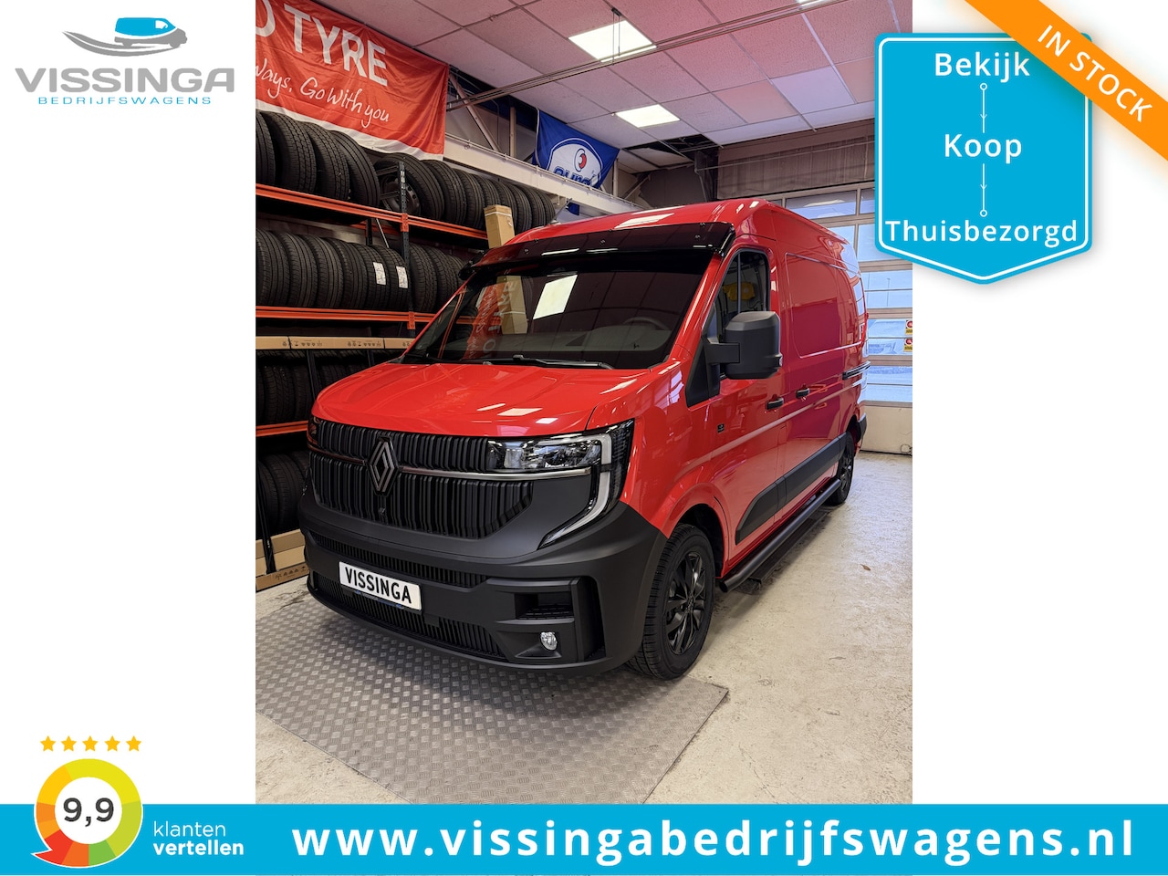 Renault Master E-Tech - T35 L2H2 87 kWh Vissinga E-TECH Special - AutoWereld.nl