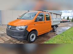 Volkswagen Transporter - 2.0 TDI L2H1 DC Trendline VW Transporter Pick Up Dubbelcabine T6 Euro 6