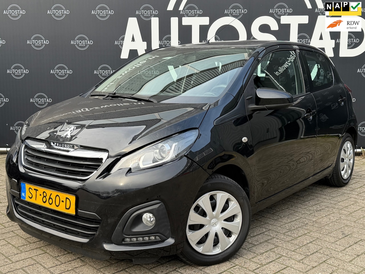 Peugeot 108 - 1.0 e-VTi Active LET OP! Auto Heeft Schade Aan De Voorzijde - AutoWereld.nl