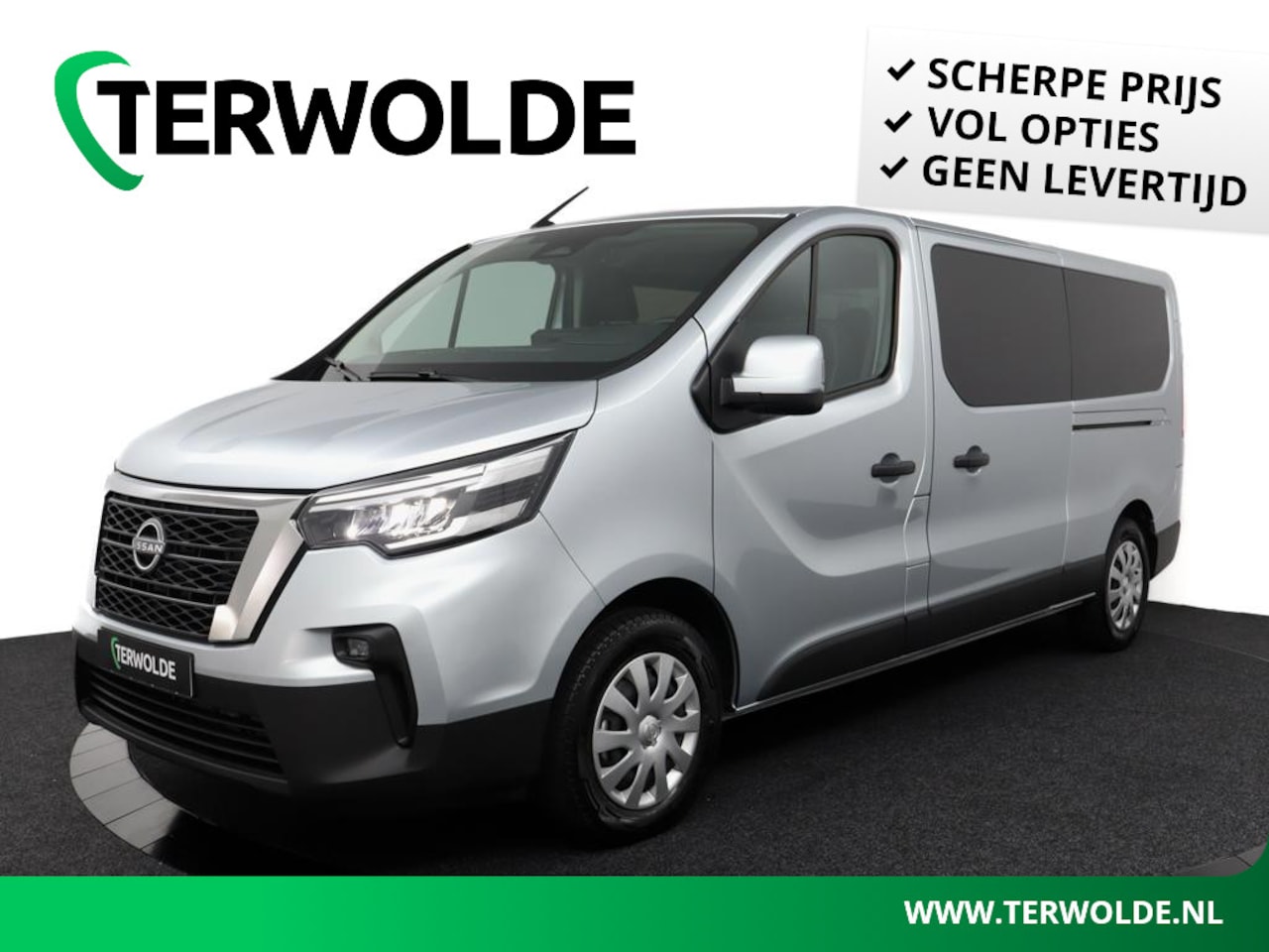 Nissan Primastar - 2.0 dCi 170 L2H1 N-Connecta | AUTOMAAT | Dubbele Cabine | Navigatie | Parkeercamera | - AutoWereld.nl