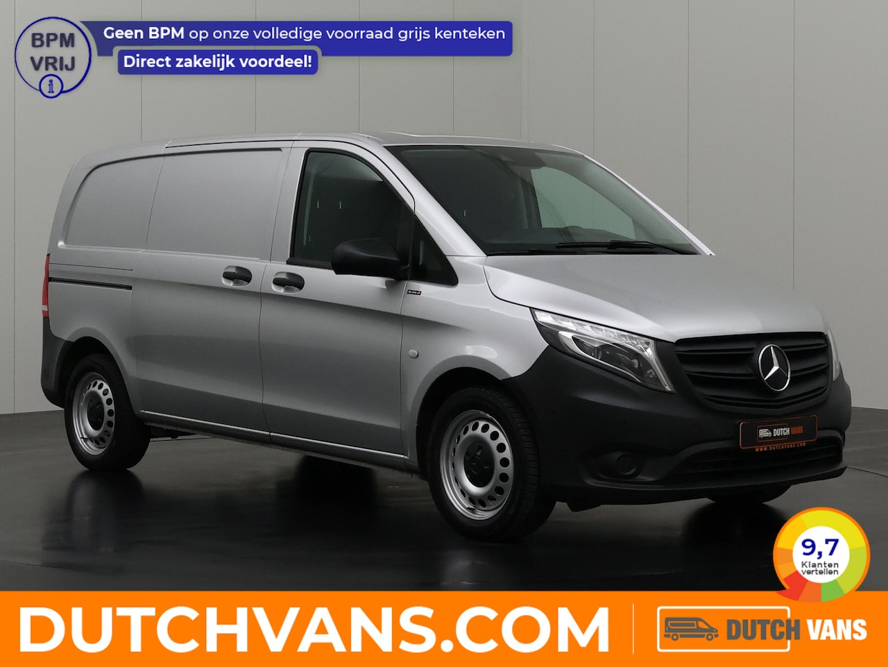 Mercedes-Benz Vito - 114CDI Automaat 2xSchuifdeur | Led | Inrichting | Navigatie | Camera | Airco | Cruise - AutoWereld.nl