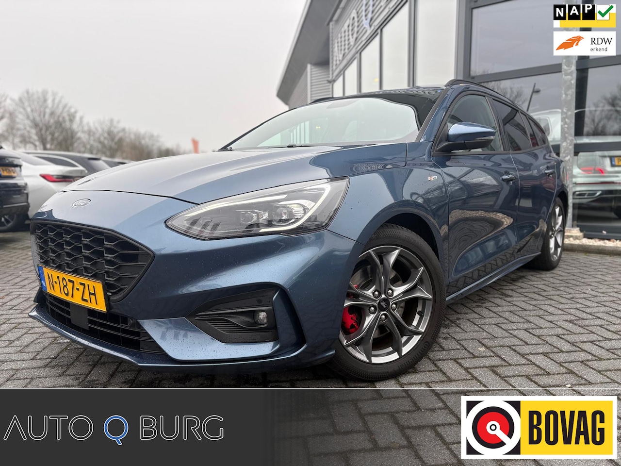 Ford Focus Wagon - 1.5 EcoBoost ST Line X Business | Automaat | Trekhaak | Virual | Stoel/ Stuur verw | Adap - AutoWereld.nl