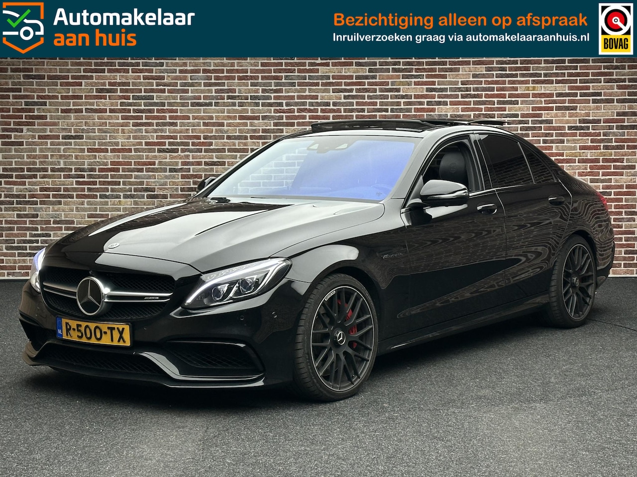 Mercedes-Benz C-klasse - AMG 63 S Panorama Dealer 360 Headup Burmeister Memory - AutoWereld.nl
